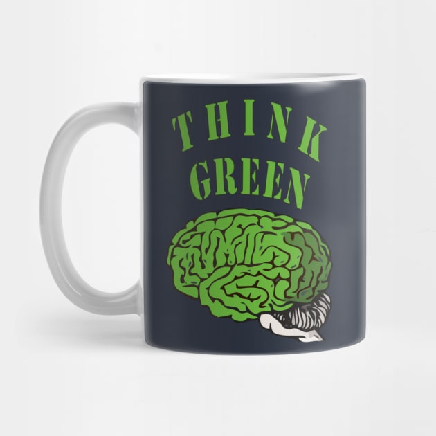 THINK GREEN Neocortex by RosArt100